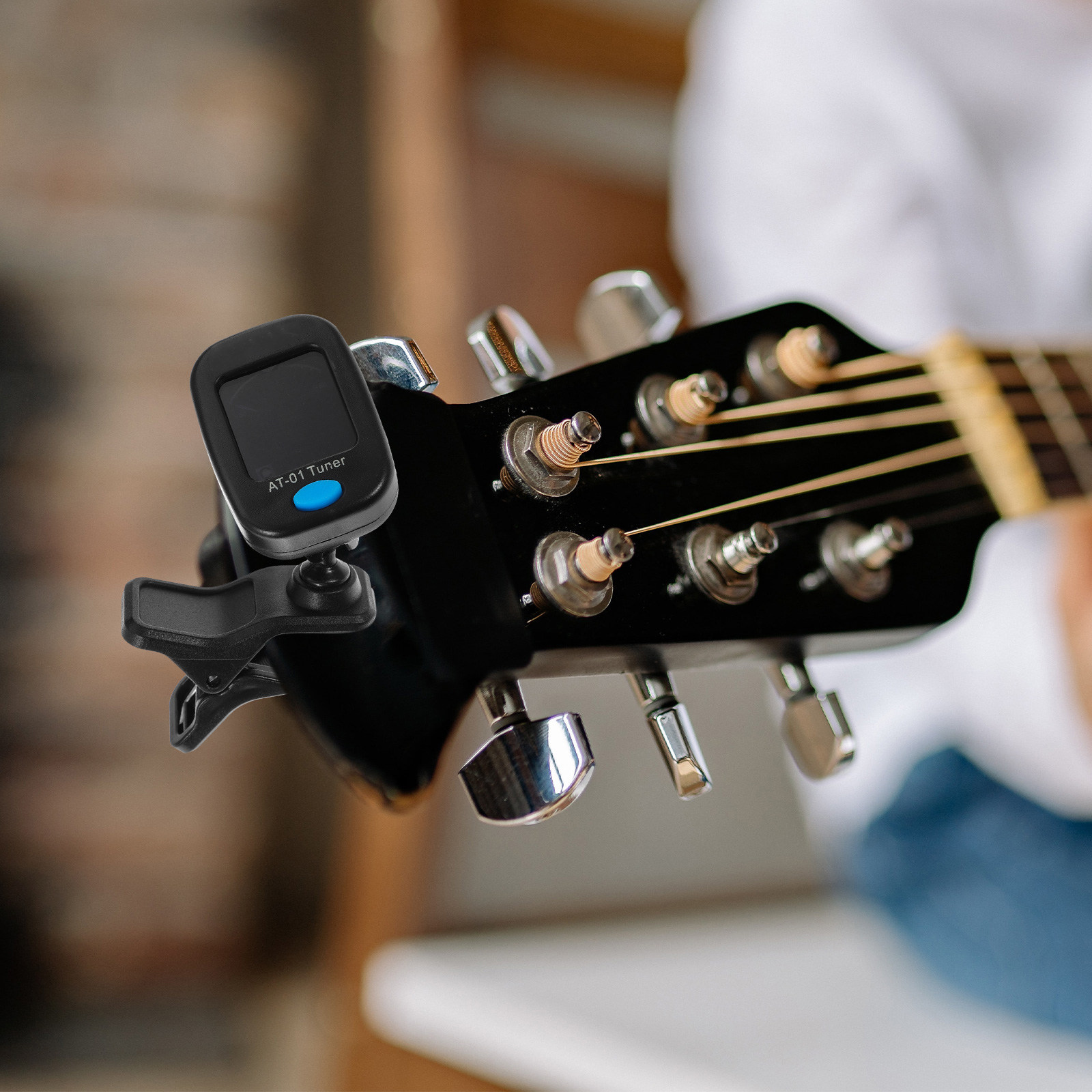 Musical Instrument Guitar - Universal Tuner for Guitar Violin Ukulele