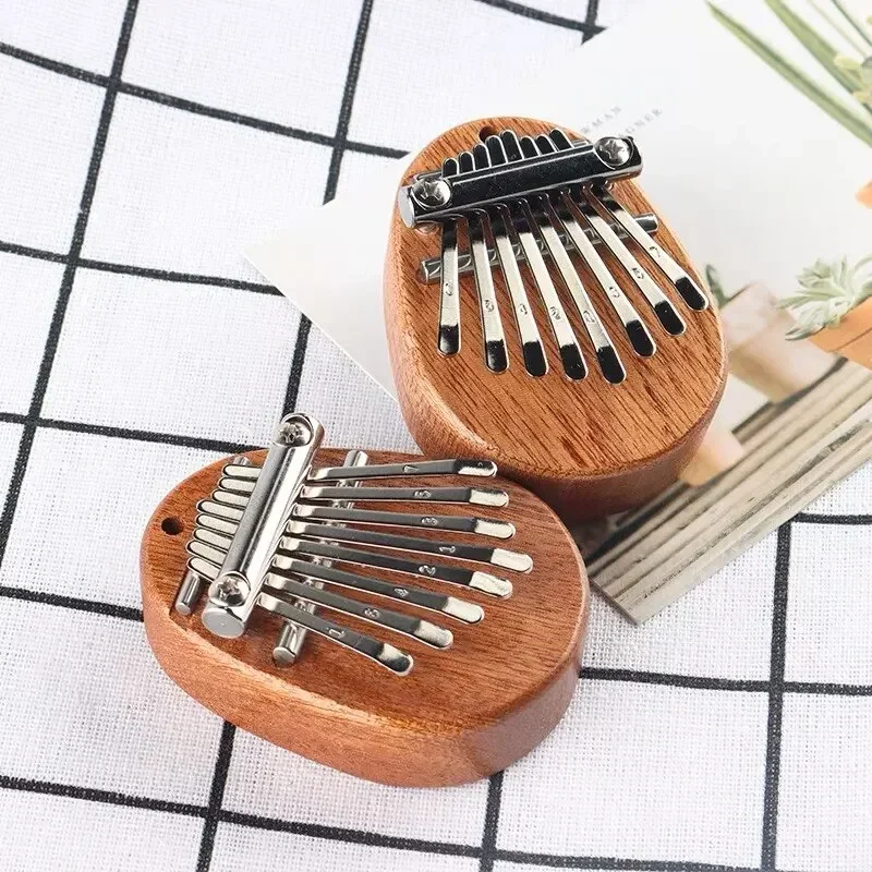 Musical Instrument Names - 1Pcs Wood Mini Thumb Piano Musical