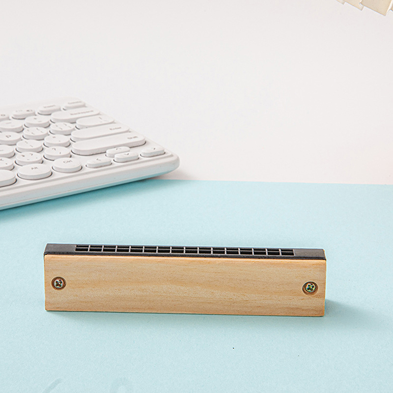 1Pc DIY Wooden Harmonica 16 Ho - огляд і ціна Musical Instrument Diy For Kids