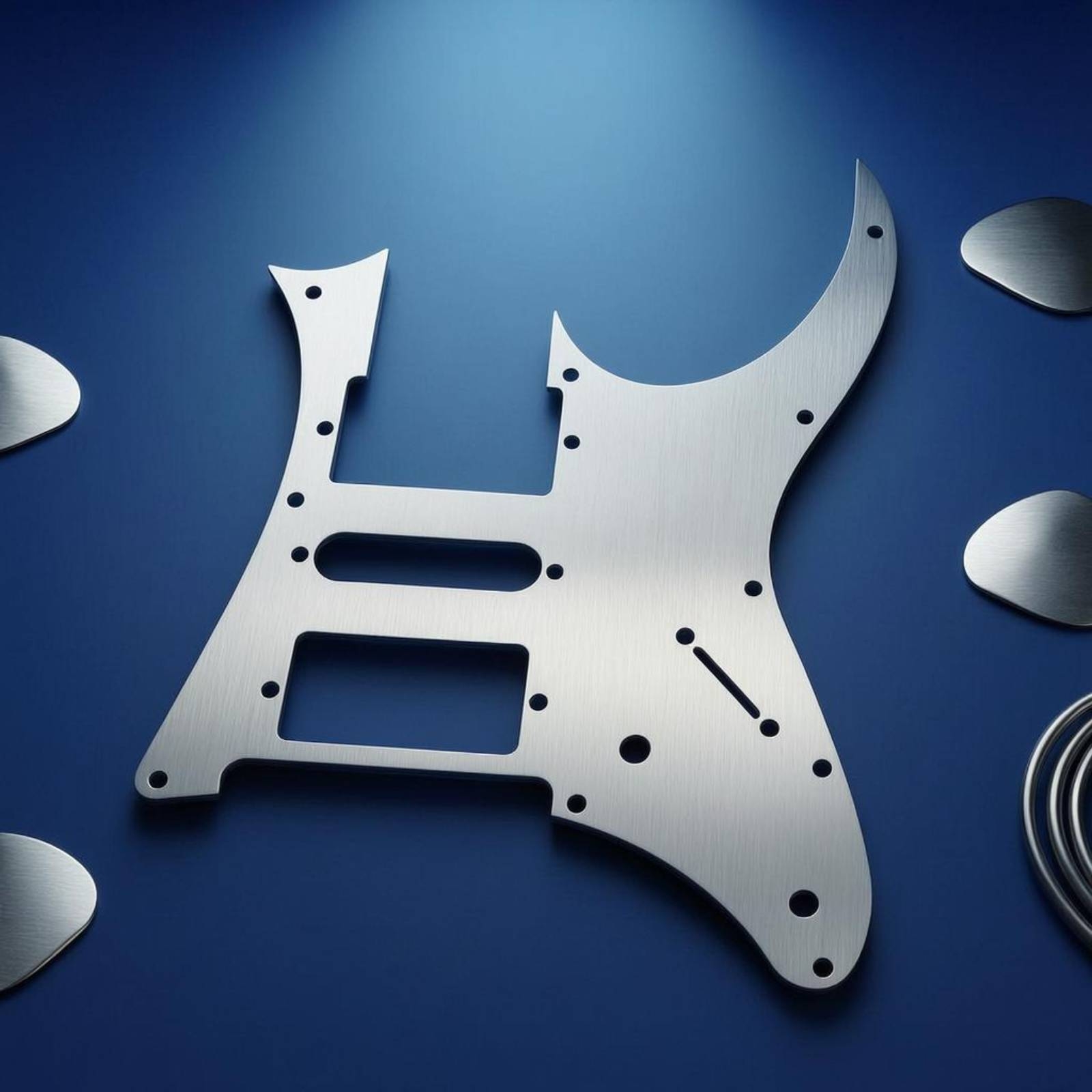 Electric Guitar Pickguard Alum - огляд і ціна Musical Instrument Of