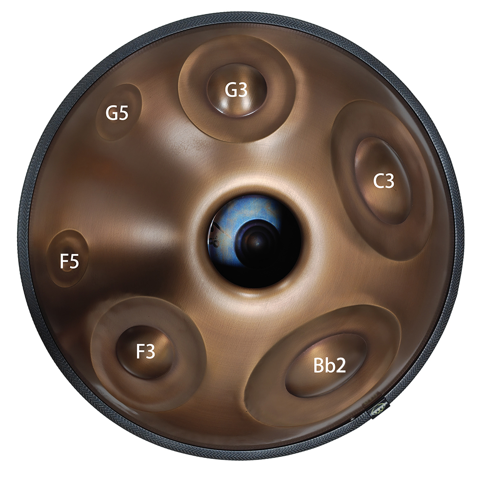 18 Notes Handpan Drum，in D Min - огляд і ціна Musical Instrument Drum