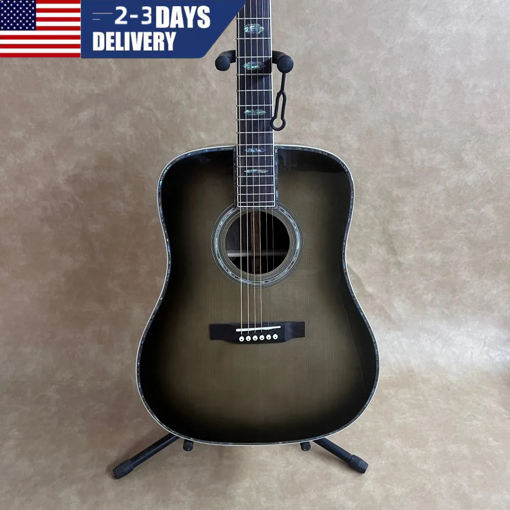 US Warehouse D‑45 Acoustic Gui - огляд і ціна Acoustic Guitar Dreadnought