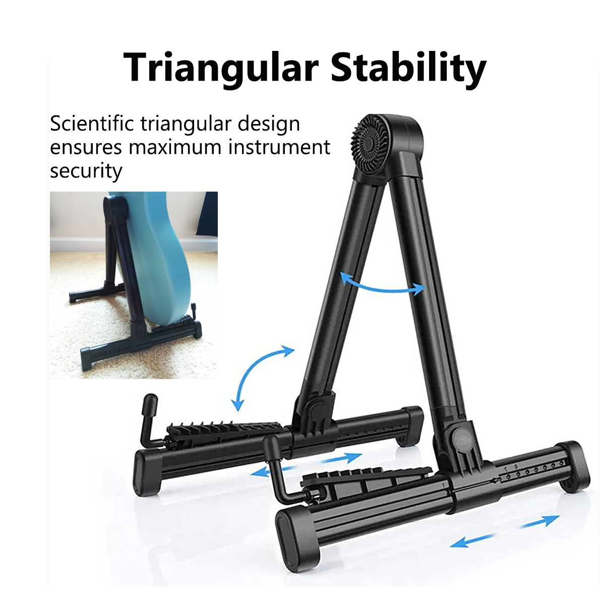 Miwayer Foldable Guitar Stand  - огляд і ціна Acoustic Guitar Dreadnought