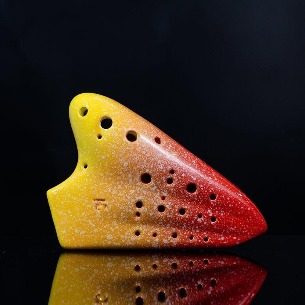 Ceramic Ocarinas 16 Holes Alto - огляд і ціна Musical Instrument Drawing