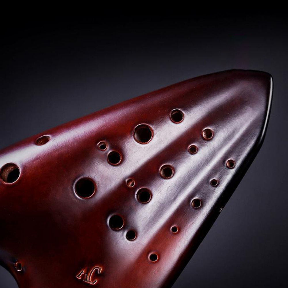 Ceramic Ocarinas 16 Holes Alto - огляд і ціна Musical Instrument Drawing