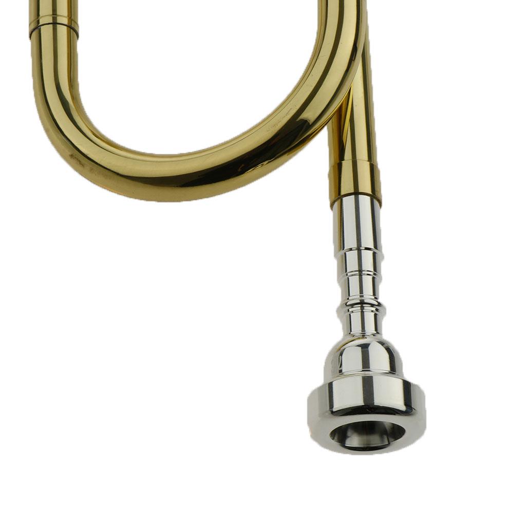 Kids Trumpet Brass Golden Bugl - огляд і ціна Musical Instrument Horn