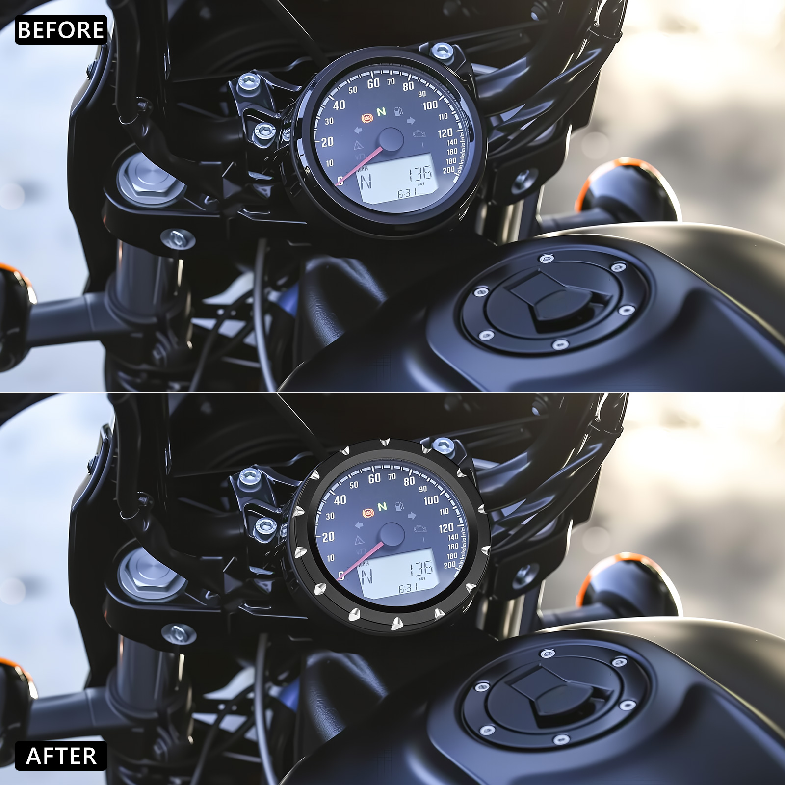 Motorcycle Speedometer Trim Ri - огляд і ціна Musical Instrument Of India