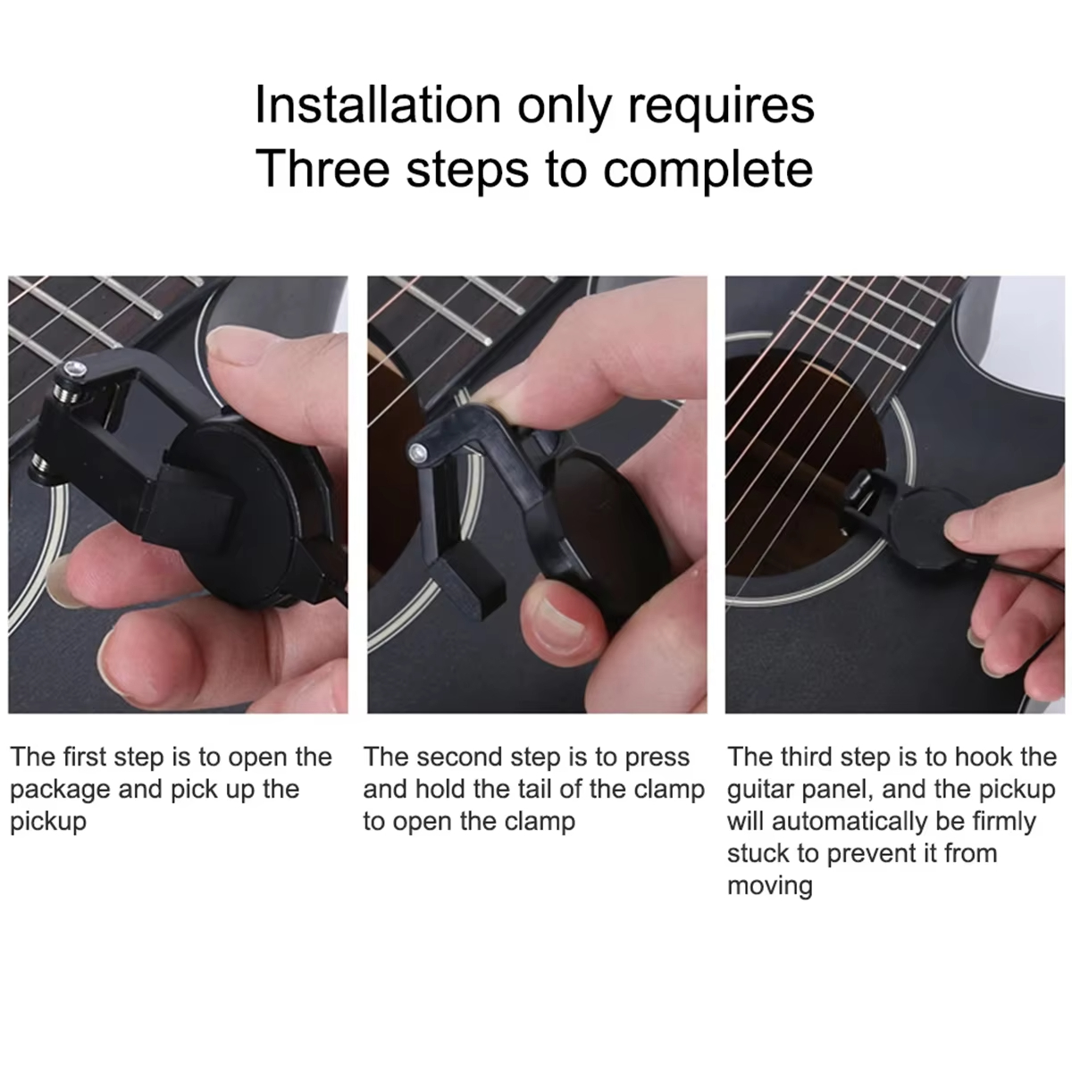 Audio Jack Clip On Pickup/2.5  - огляд і ціна Musical Instrument Guitar