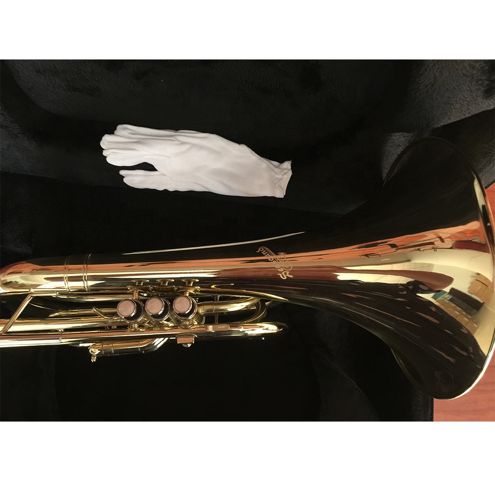 Bb Gold‑Lacquered Marching Fre - огляд і ціна Musical Instrument Horn