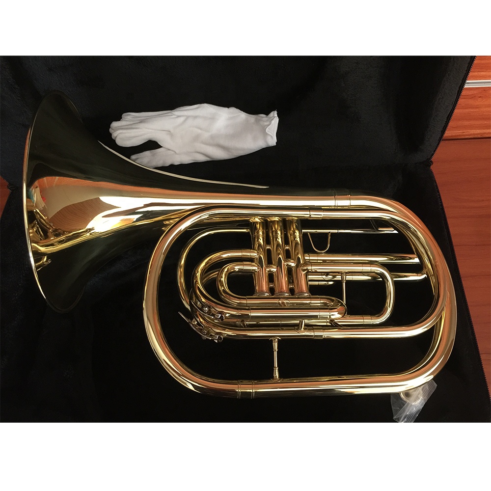 Bb Gold‑Lacquered Marching Fre - огляд і ціна Musical Instrument Horn
