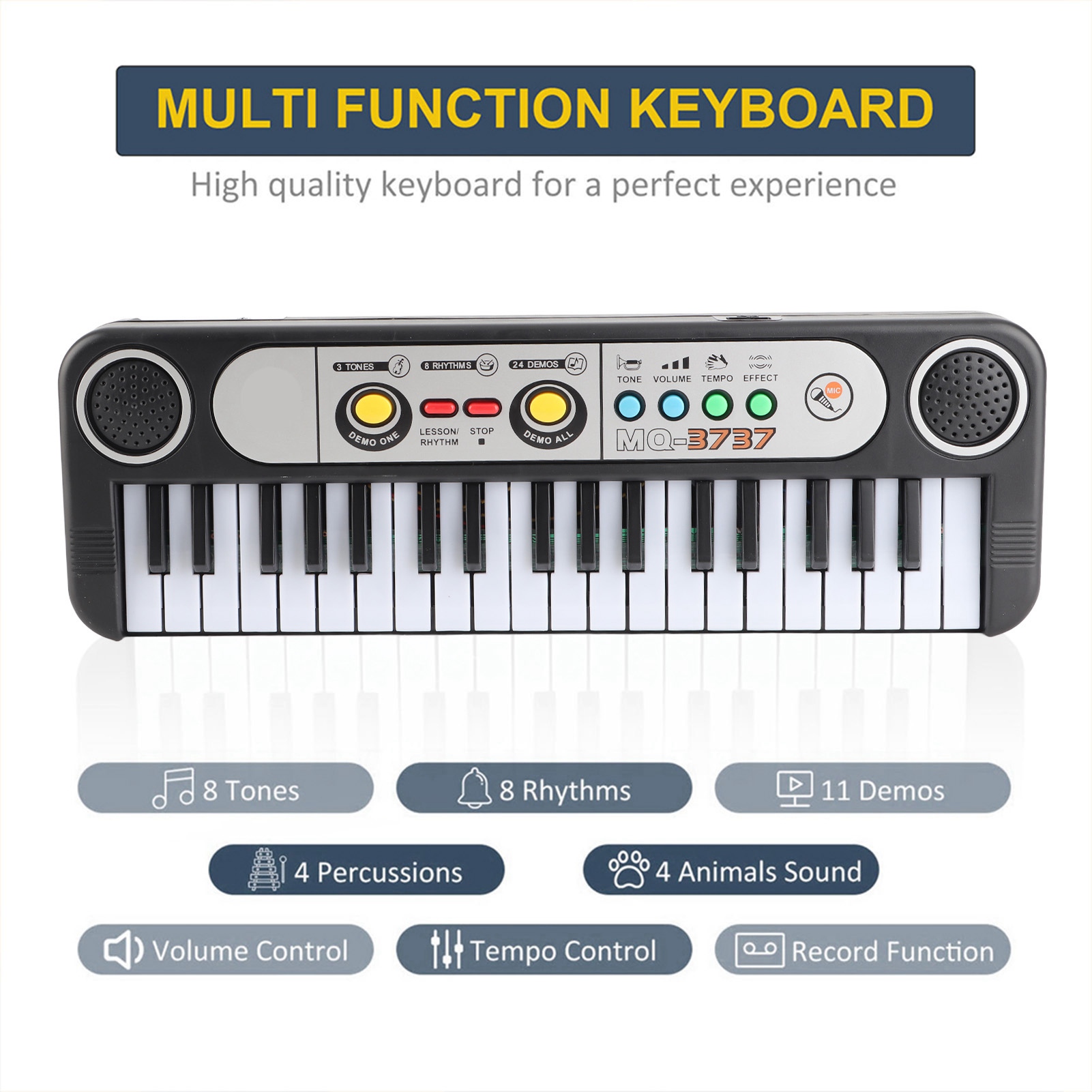37 Keys Electric Digital Key B - огляд і ціна Musical Instrument Names
