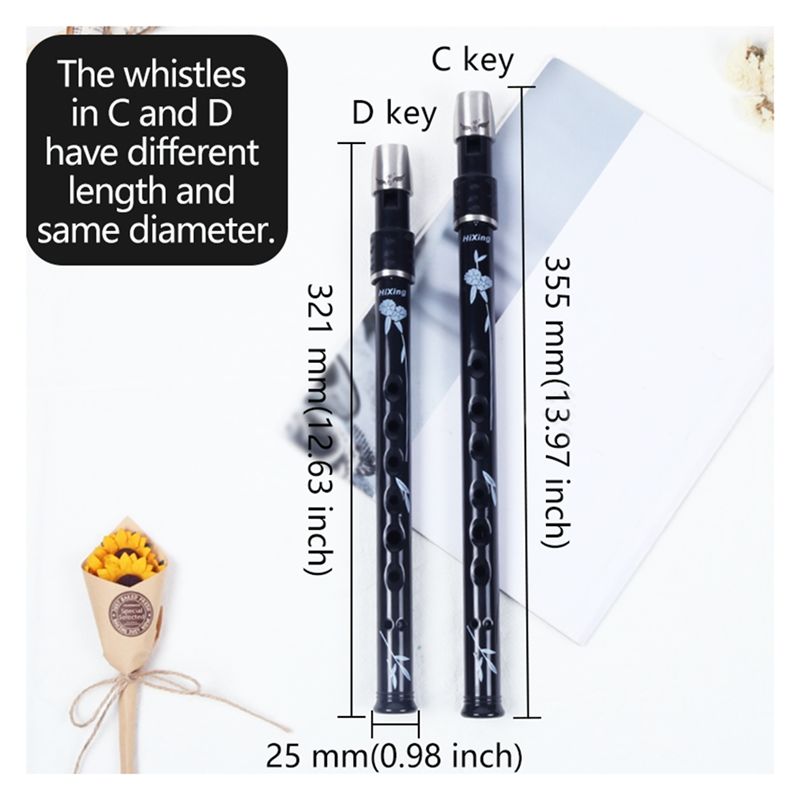 ABLB-6 Holes Irish Tin Penny W - огляд і ціна Tin Whistle Flute