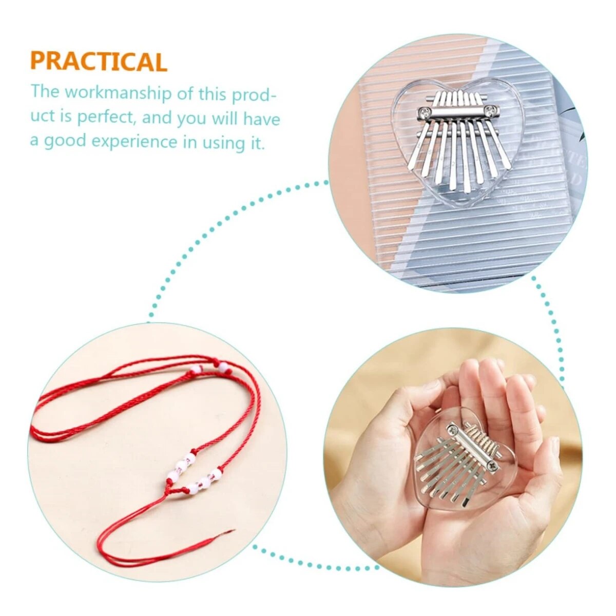 Miwayer 8 Keys Mini Kalimba Ra - огляд і ціна Musical Instrument Names