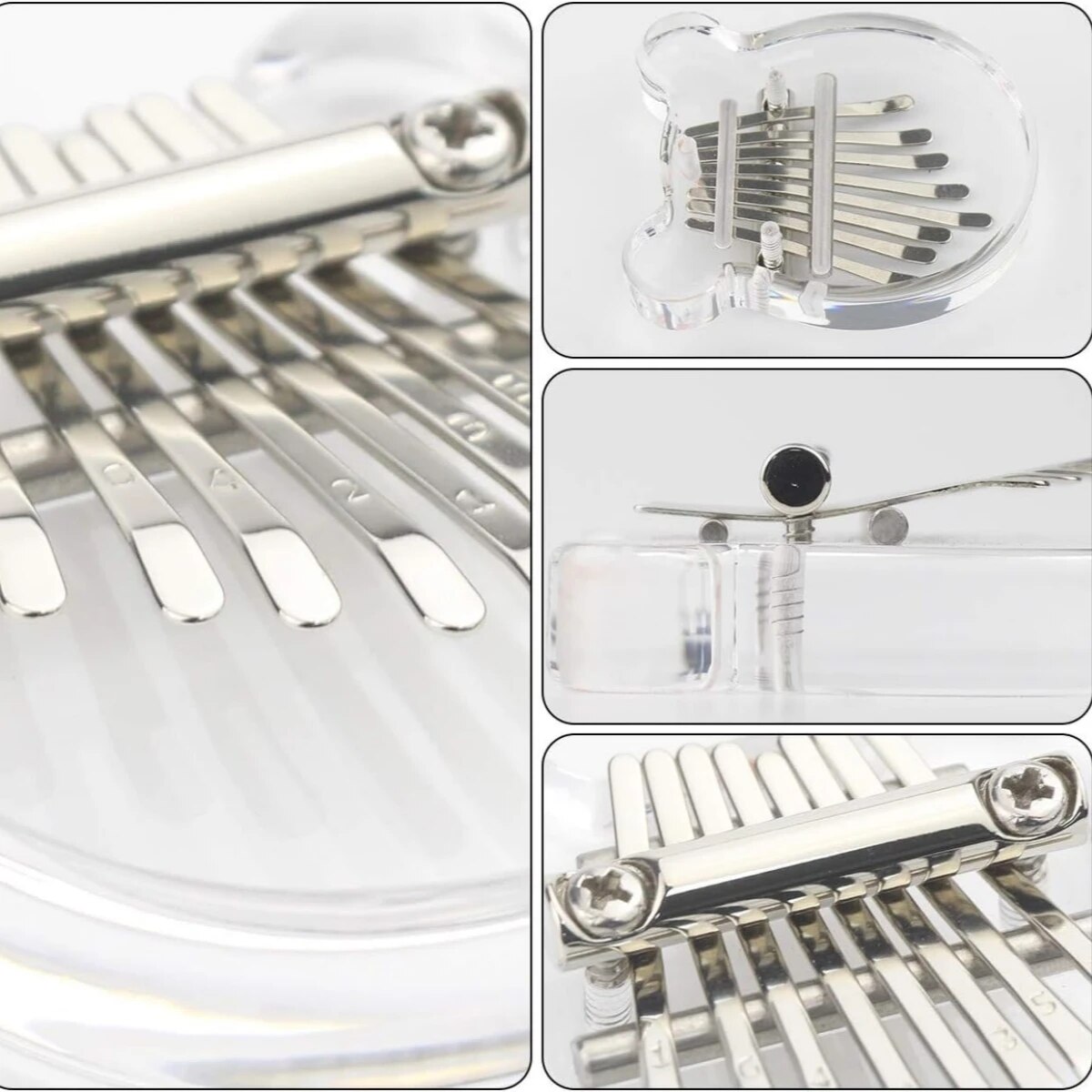 Miwayer 8 Keys Mini Kalimba Ra - огляд і ціна Musical Instrument Names