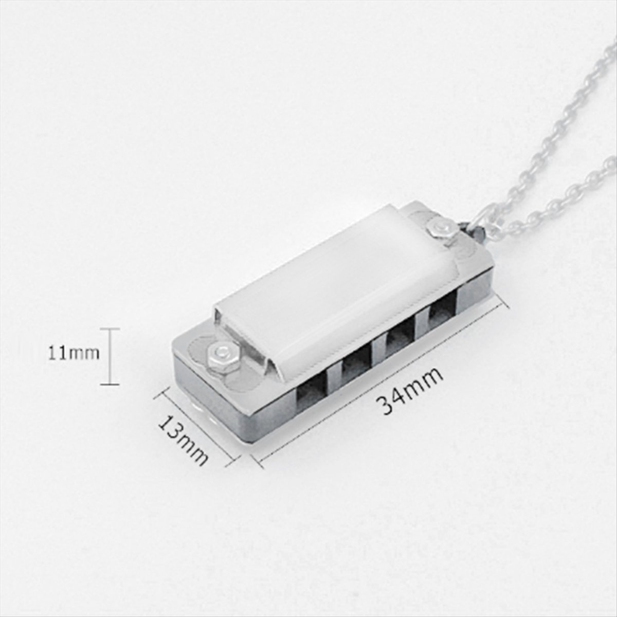 ABXY Mini Harmonica Necklace 4 - огляд і ціна Musical Instrument Drawing