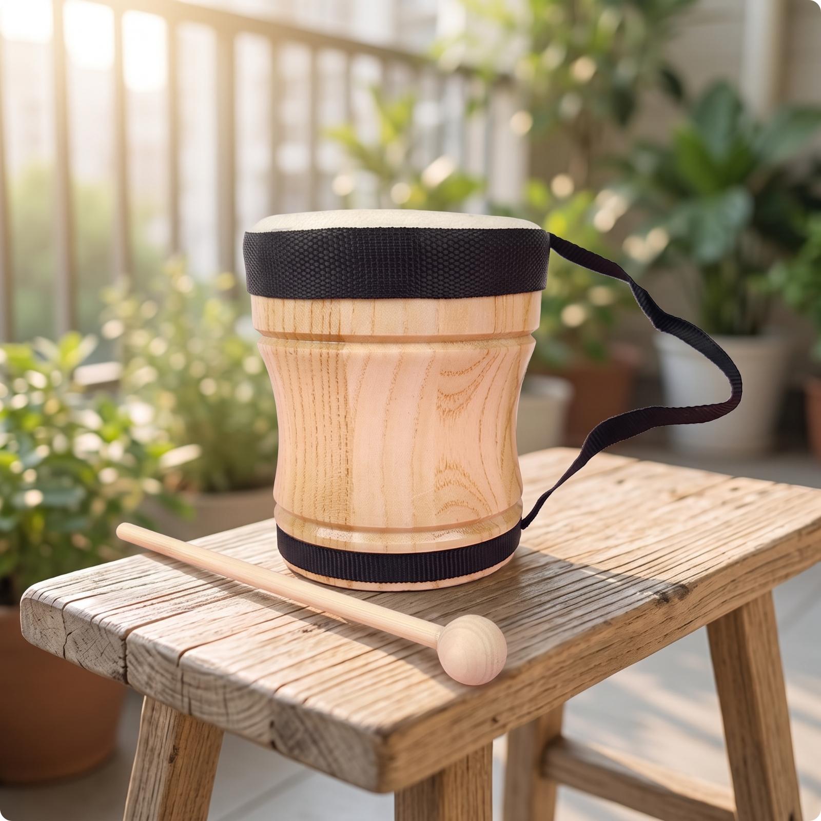 Mini Wooden Rhythm Drum for Ch - огляд і ціна Musical Instrument Family