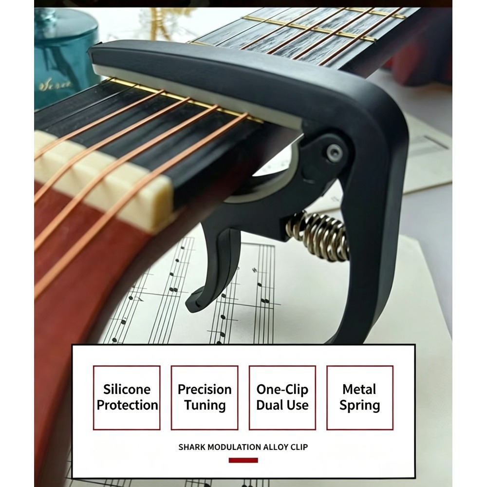 2 in 1 Guitar Capo with Bridge - огляд і ціна Acoustic Guitar Dreadnought