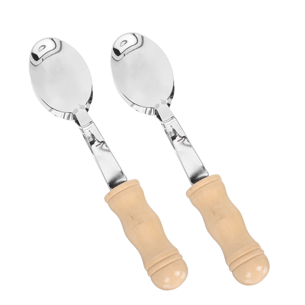 2Pcs Musical Spoons Metal Folk - огляд і ціна Musical Instrument Family