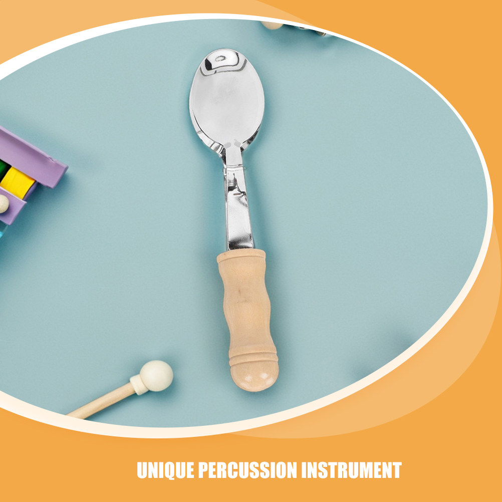 2Pcs Musical Spoons Metal Folk - огляд і ціна Musical Instrument Family