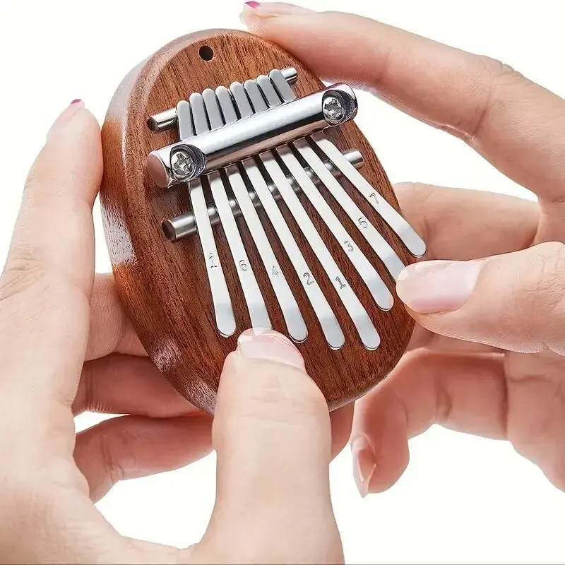 8 Key Mini Wood Kalimba High Q - огляд і ціна Musical Instrument Marimba