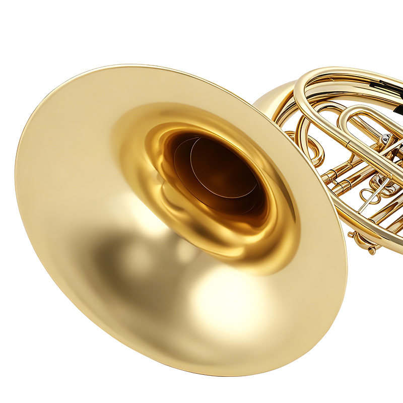 French Horn With Four Keys Lac - огляд і ціна Musical Instrument Horn