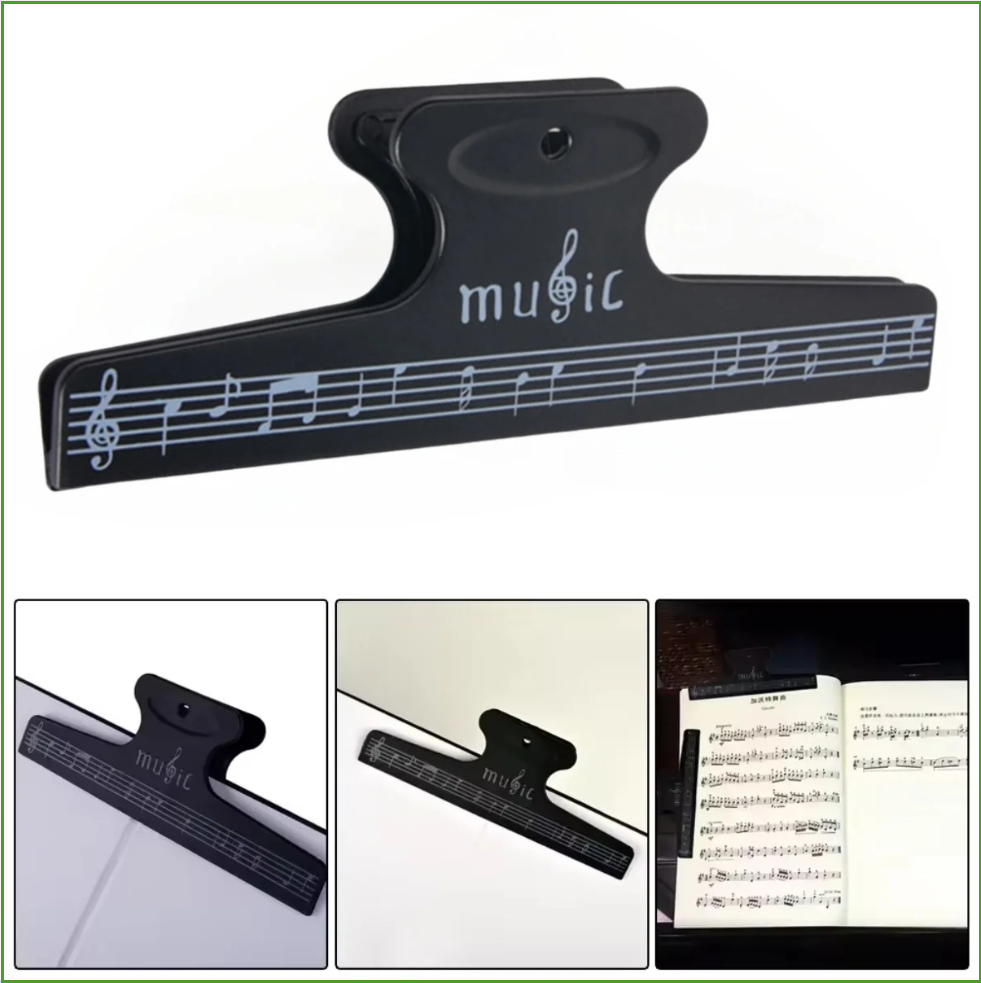 Sheet Music Clips Book Page No - огляд і ціна Musical Instrument Names