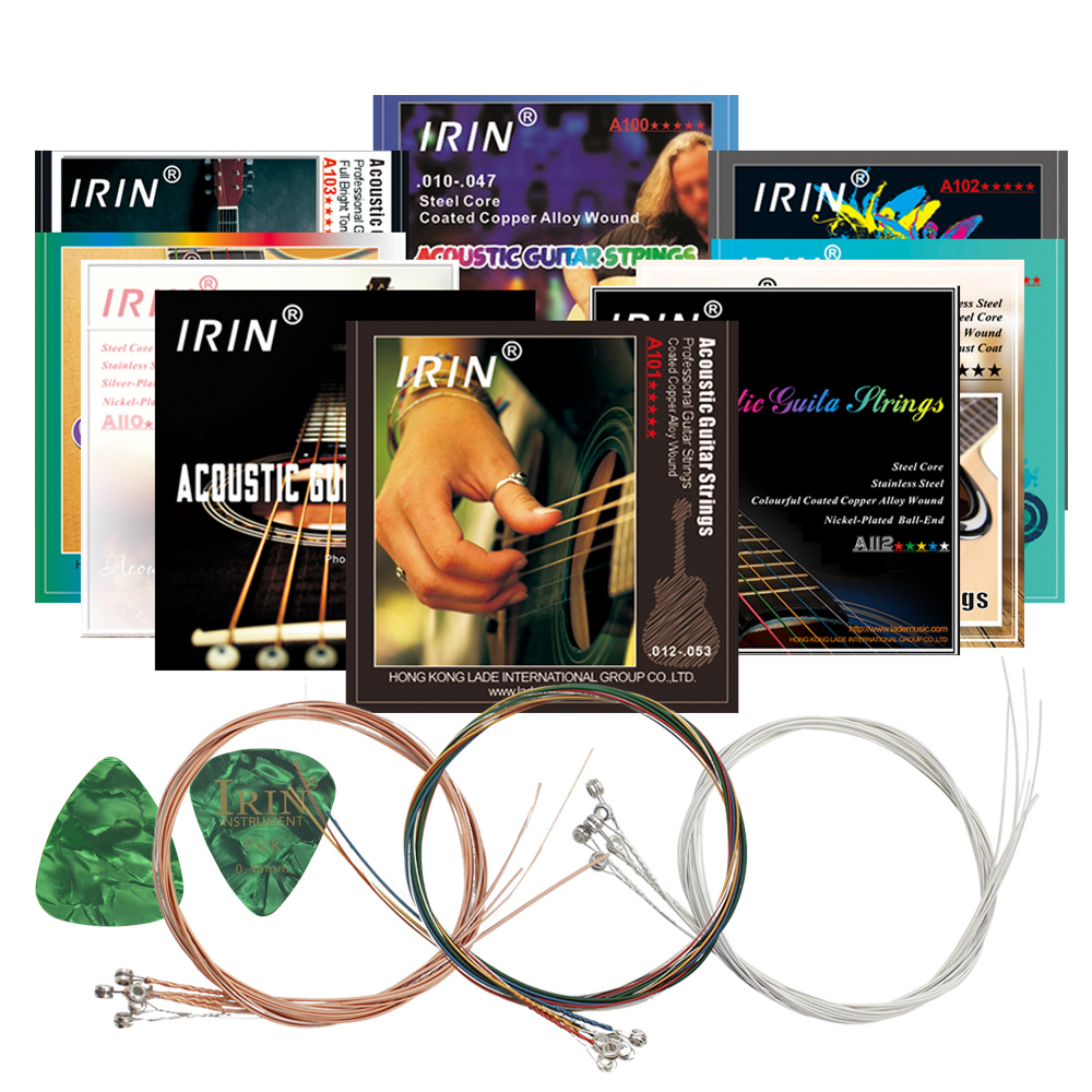 IRIN Acoustic Guitar Strings w - огляд і ціна Musical Instrument Strings