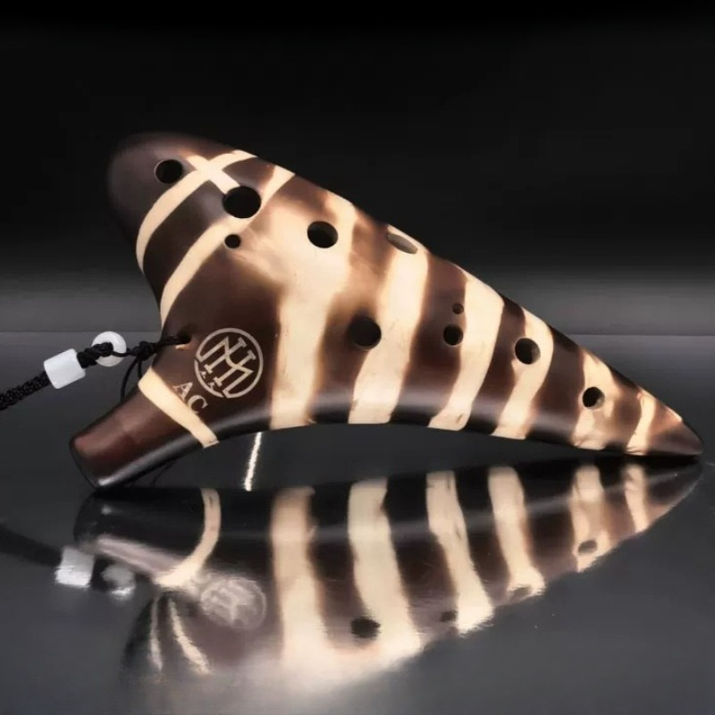 12 Hole Alto C Tone Ocarina Po - огляд і ціна Musical Instrument Qin