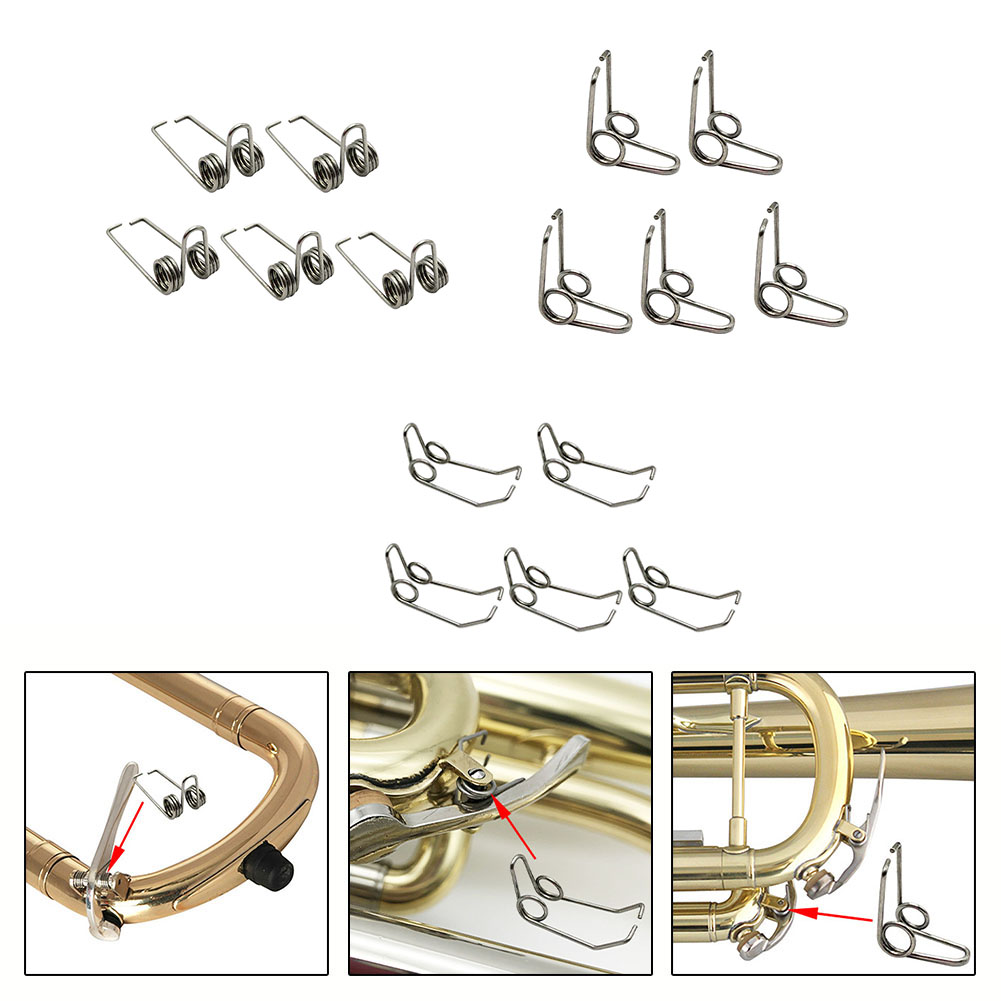 5pcs Iron Trumpet Trombone Alt - огляд і ціна Musical Instrument Horn