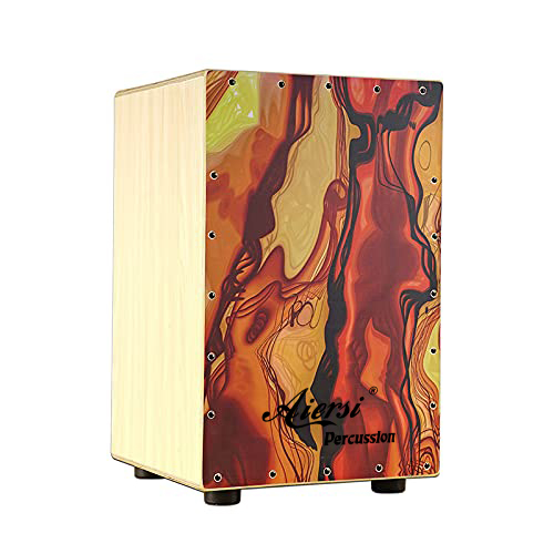 Colour Wood Hand Cajon Box Dru - огляд і ціна Musical Instrument Drum
