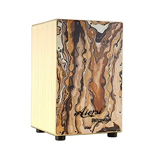 Colour Wood Hand Cajon Box Dru - огляд і ціна Musical Instrument Drum