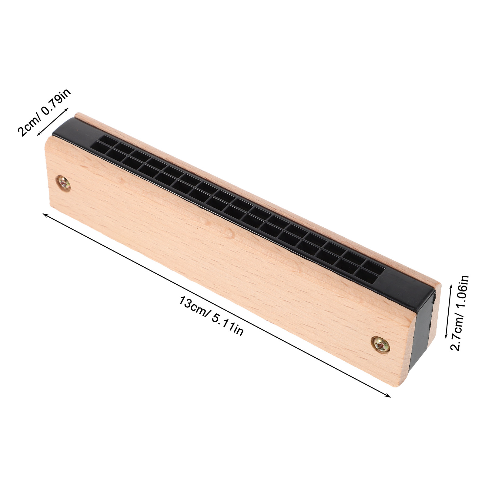 3Pcs Wooden 16-Hole Double Row - огляд і ціна Musical Instrument Family